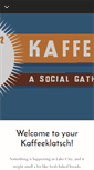Mobile Screenshot of kaffeeklatschseattle.com